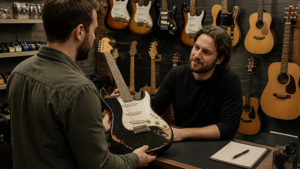 How to Estimate Used Guitar Trade-In Value Online