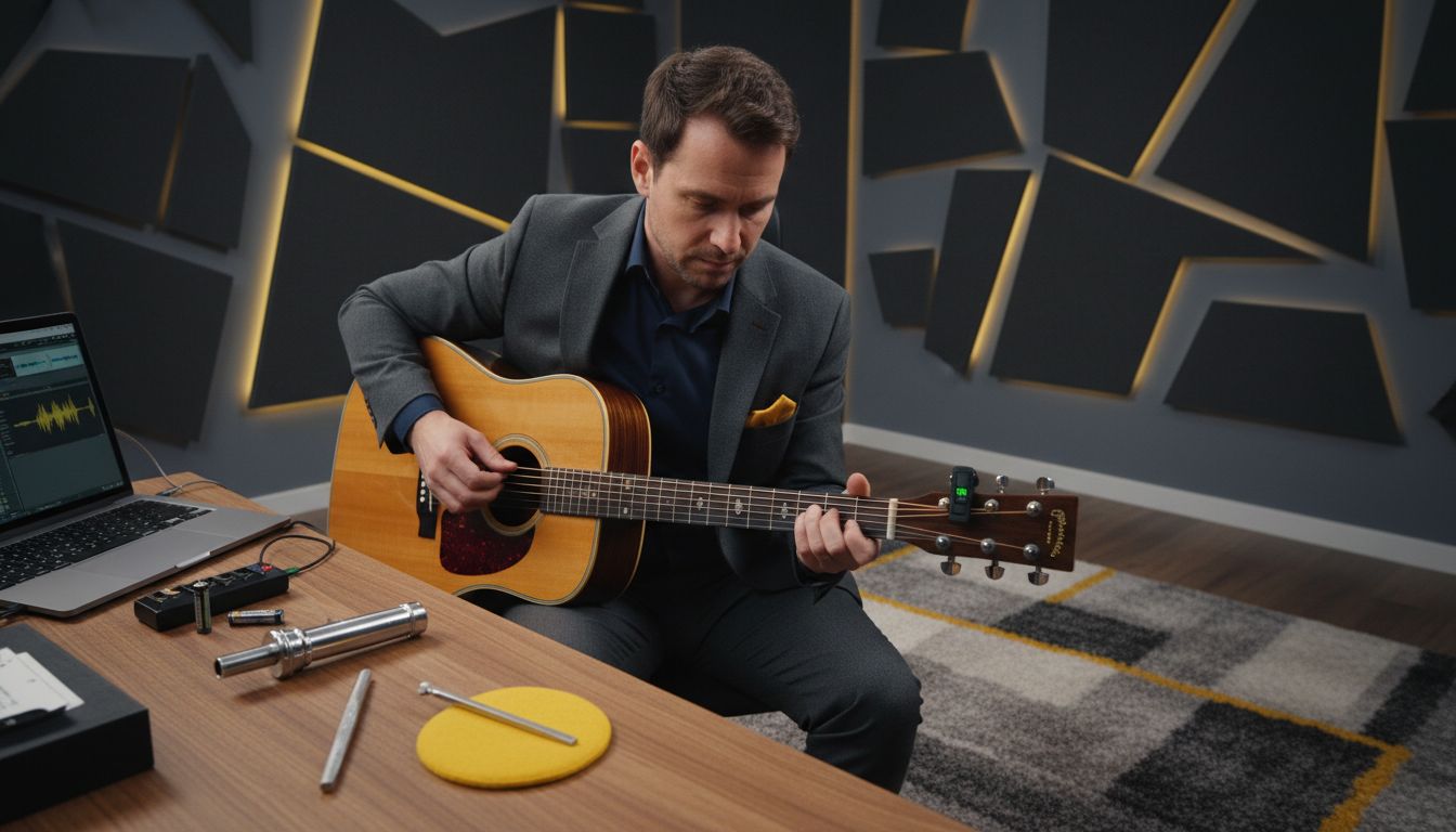 guitar tuning studio