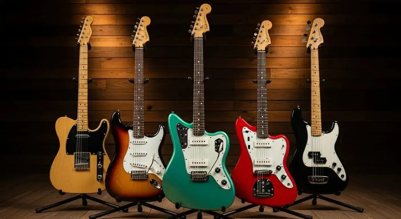 Explore Iconic Fender Electric Guitars