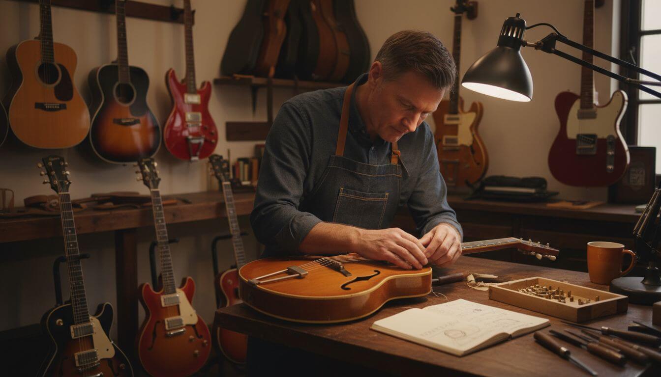 vintage guitar workshop