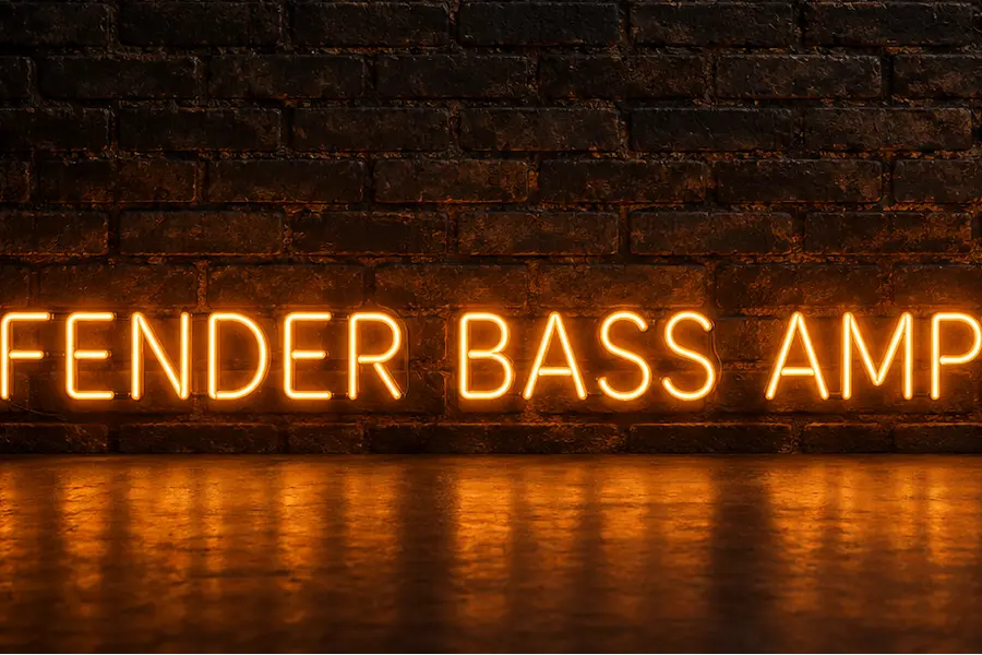 Fender Bass Amplifiers collection header