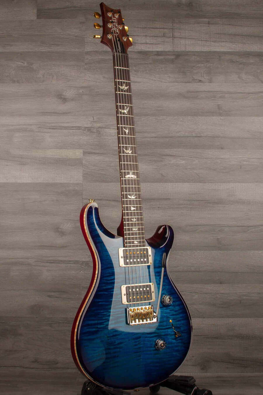 PRS Custom 24 Electric Guitar 10 Top - Whale Blueburst