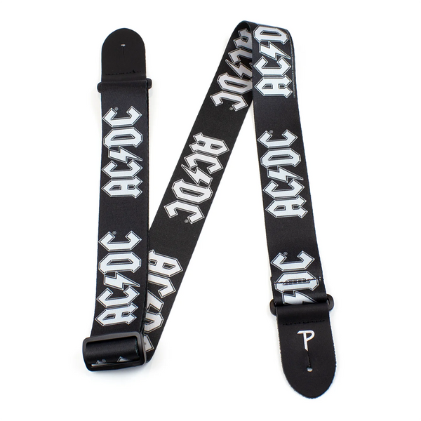 PERRI'S 2" POLY STRAP - ACDC TEXT LOGO