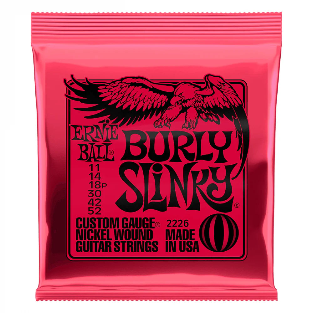 Ernie Ball Burly Slinky 2226 Guitar Strings 11-52