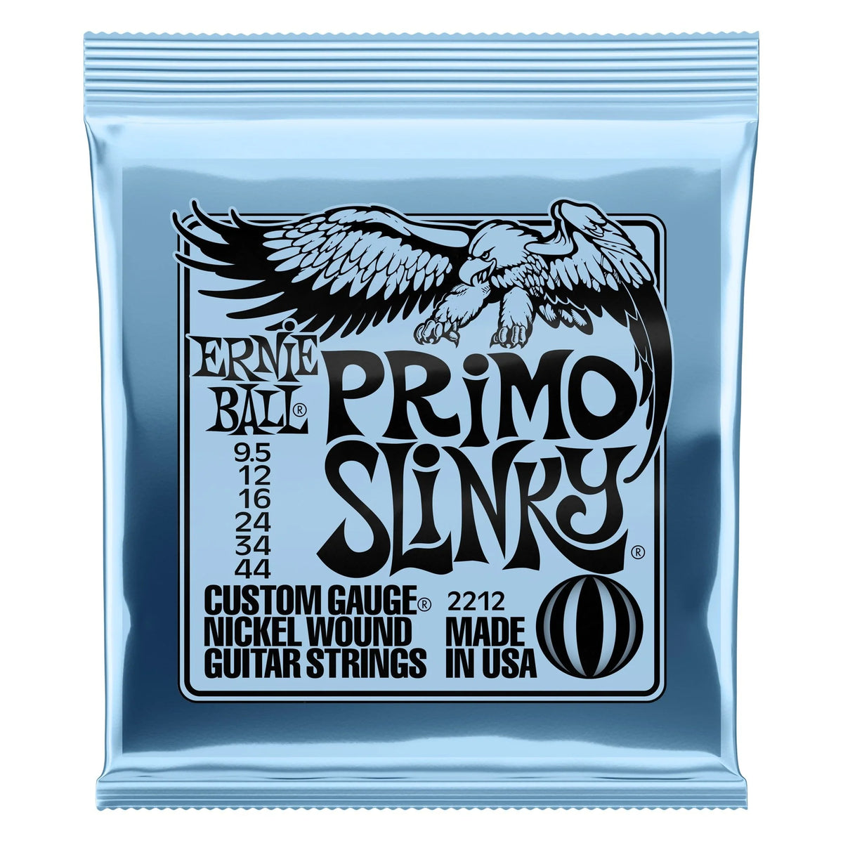 Ernie Ball Primo Slinky 2212 Guitar Strings 9.5-44
