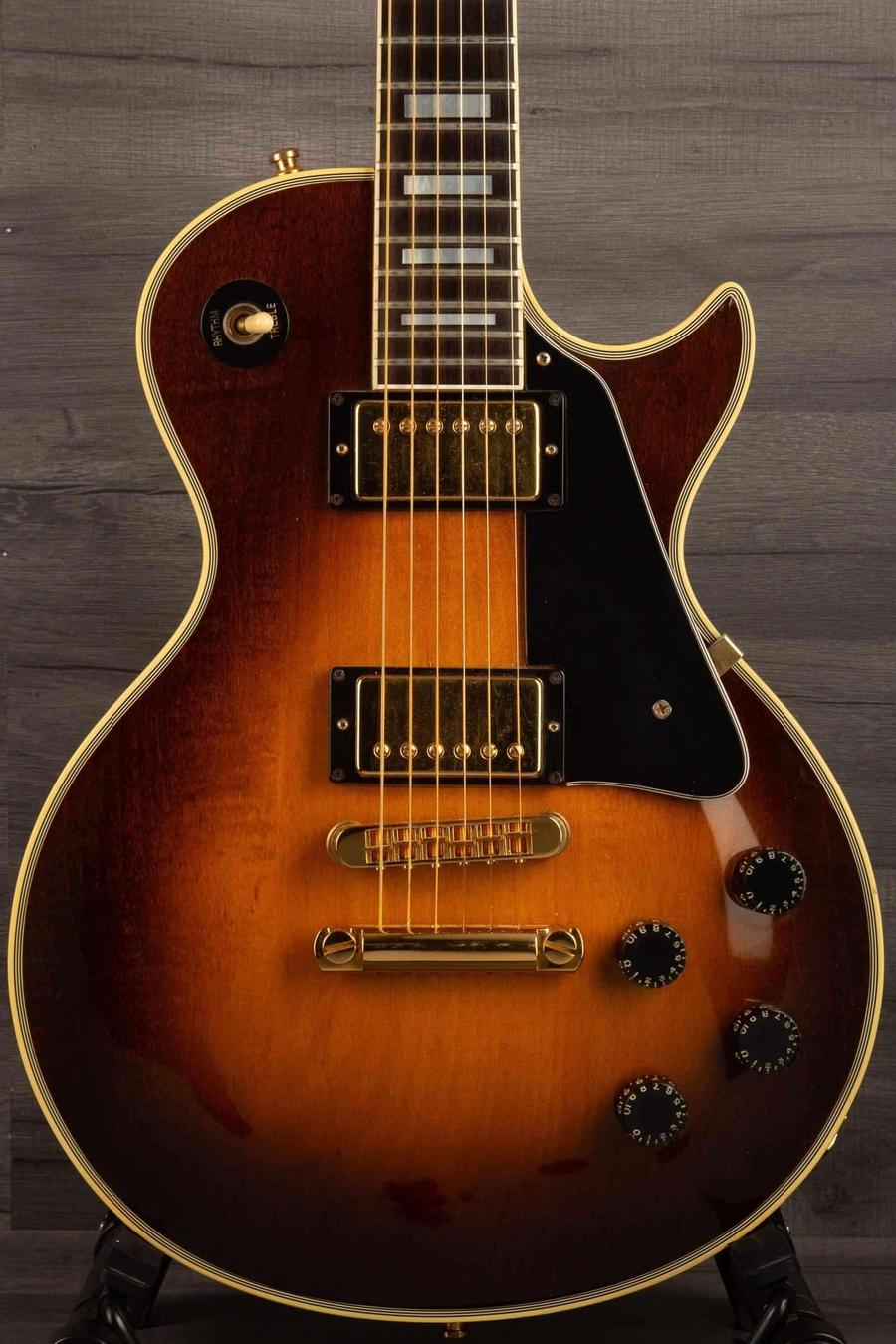 USED - Gibson 1982 Les Paul Custom - Antique sunburst with gold hardware and original electronics.