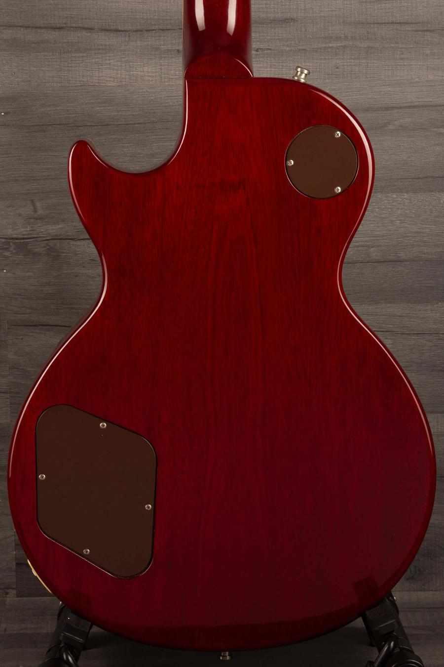 USED - Gibson 1991 Les Paul Promo '59 back view showcasing beautiful finish and details.