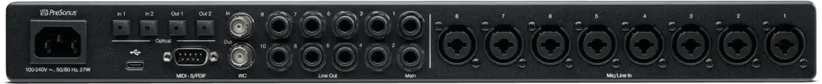 PreSonus Quantum HD8 USB-C Audio interface