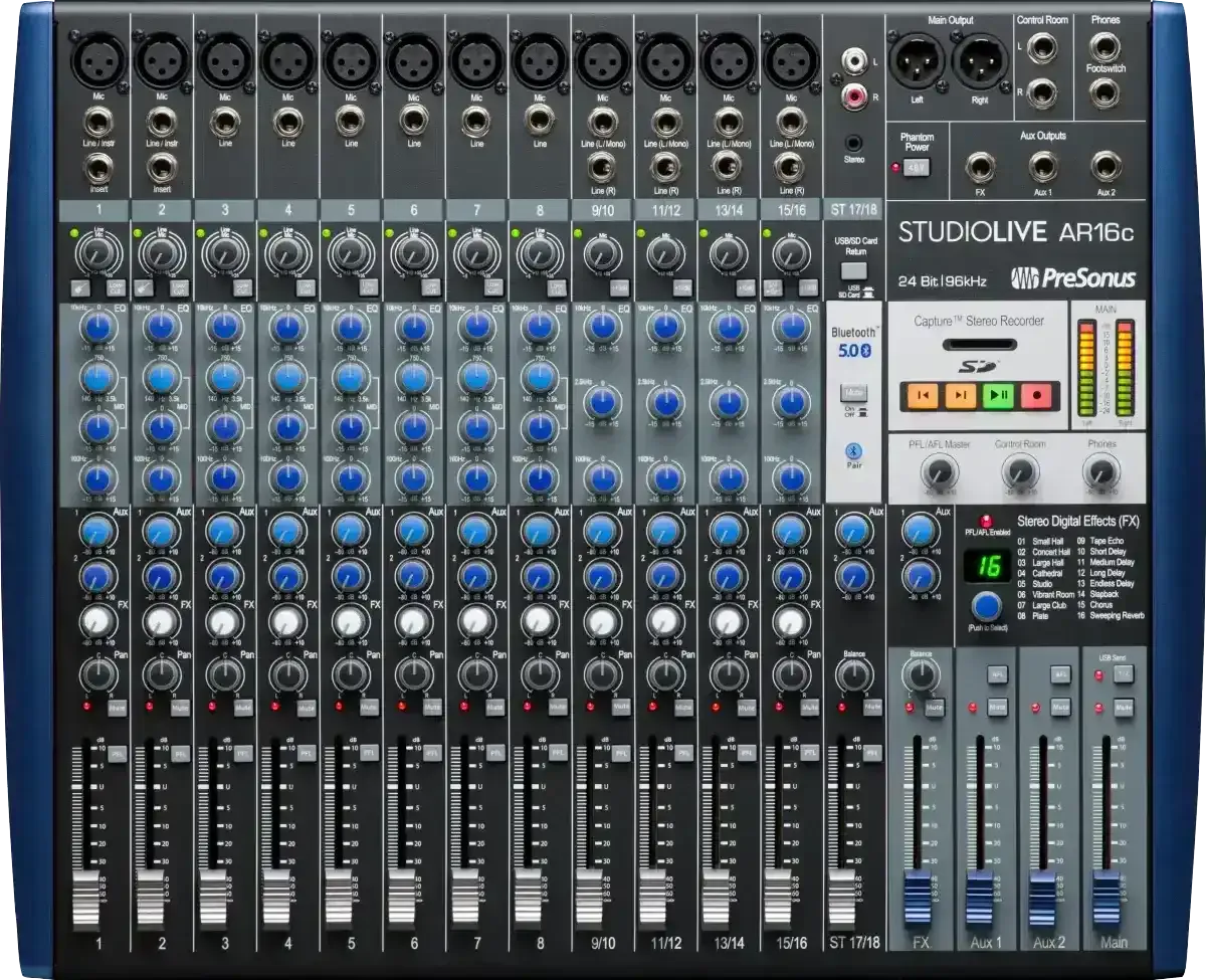 Presonus StudioLive AR16c ANALOG MIXER