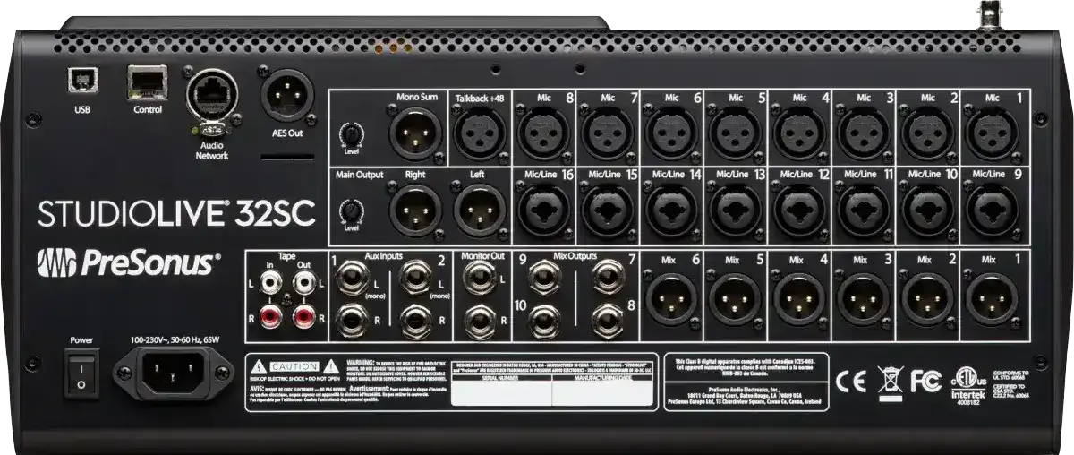 Presonus StudioLive 32SC