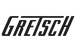 Gretsch logo, iconic brand known for premium guitars and musical instruments.