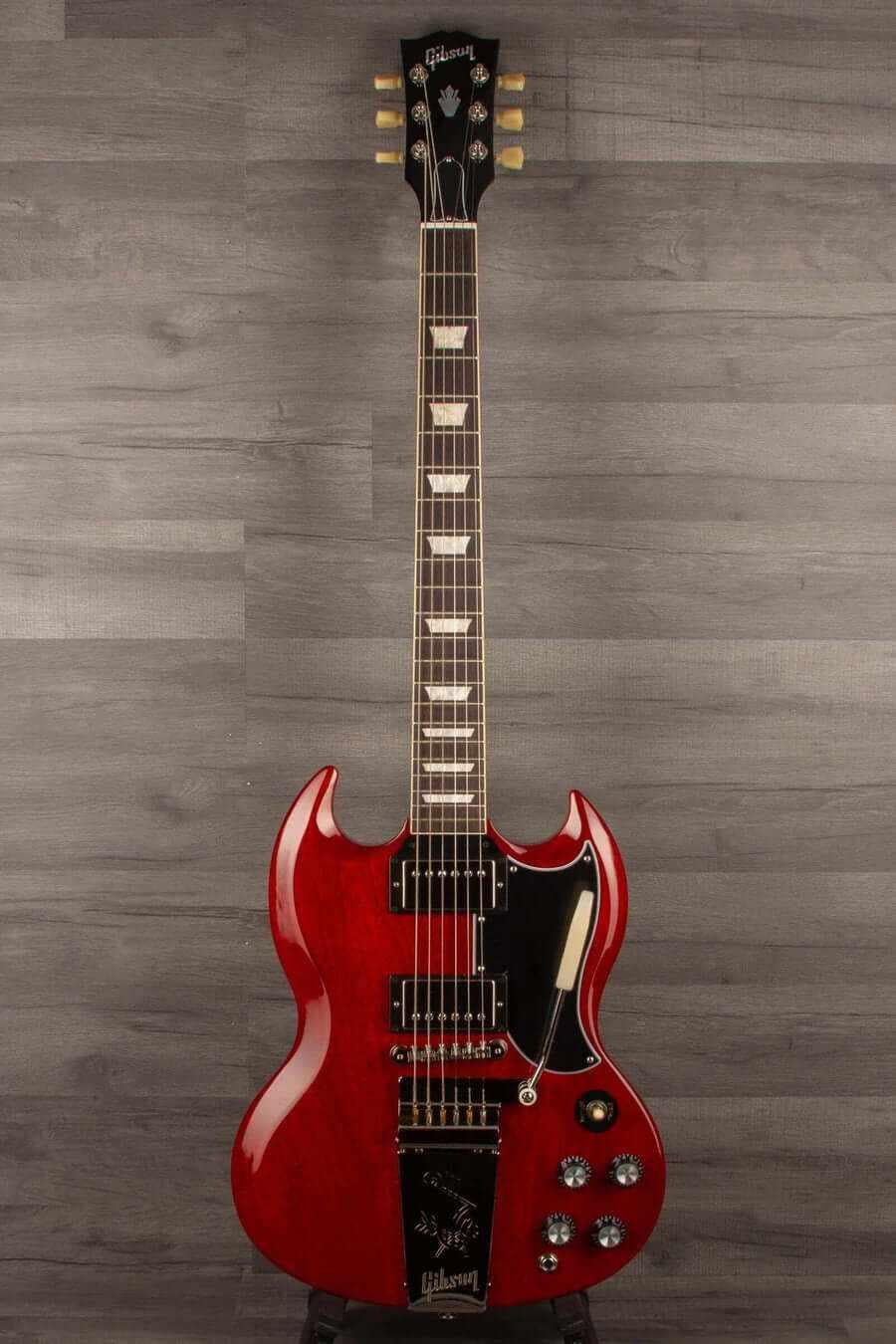 Gibson SG Standard '61 Maestro Vibrola Electric Guitar - Vintage Cherry