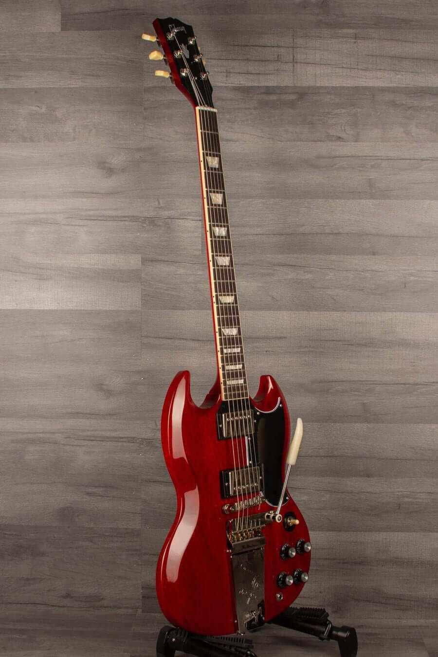 Gibson SG Standard '61 Maestro Vibrola Electric Guitar - Vintage Cherry