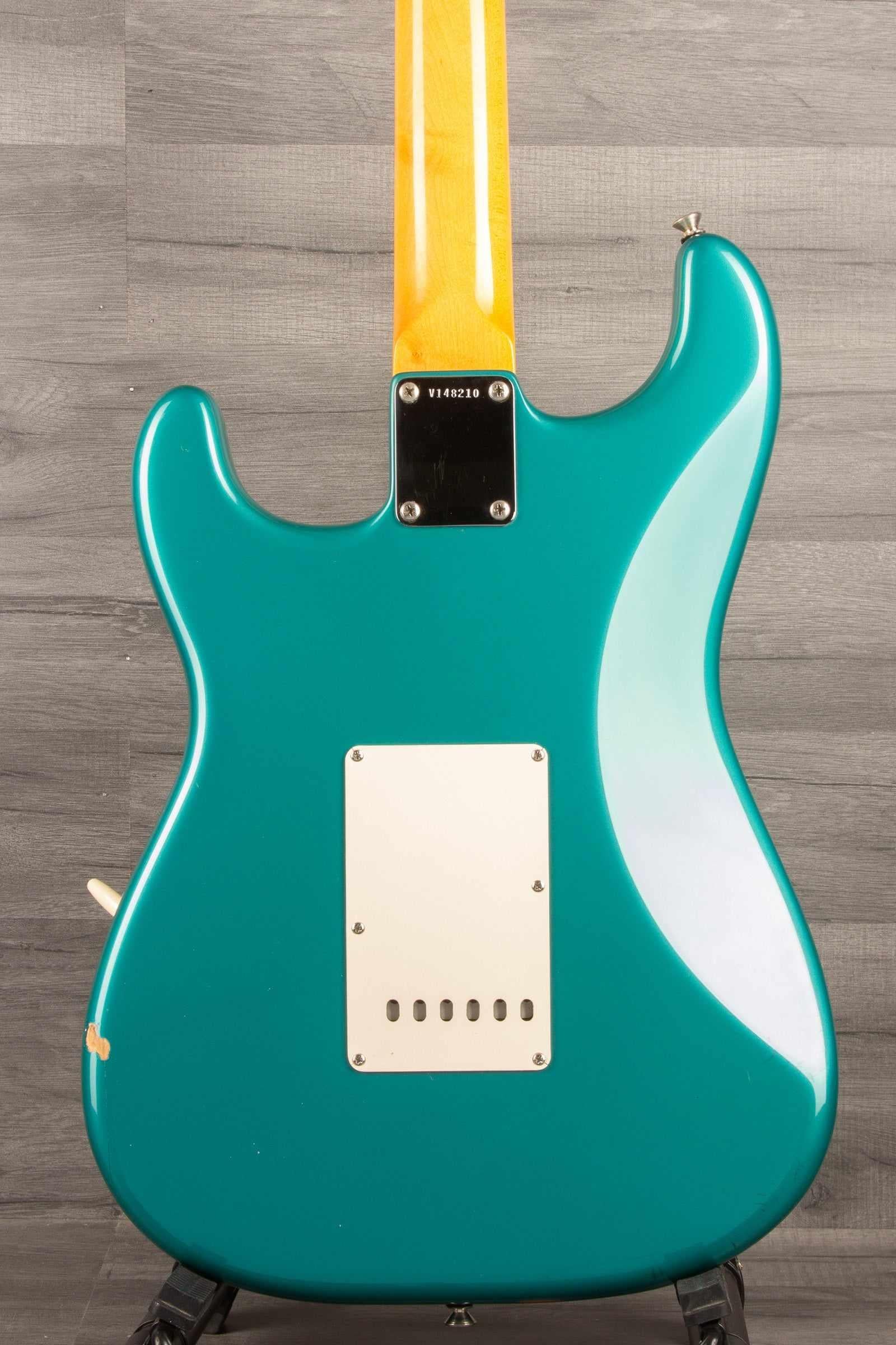 USED - 2004 Fender American Vintage '62 Reissue Strat - Ocean Turquoise with Seymour Antiquity II Surfer Pickups