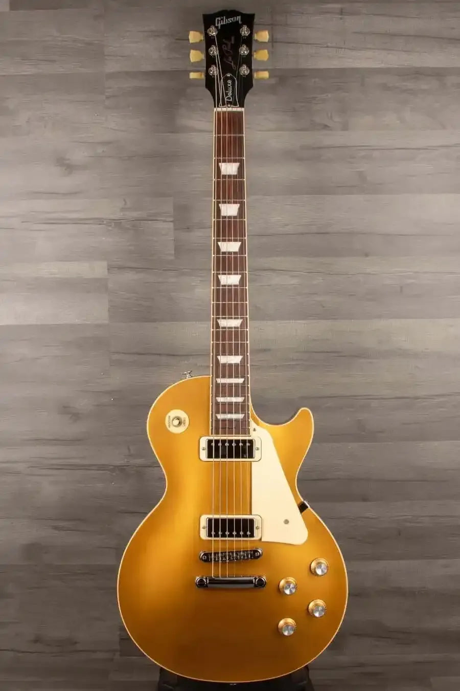 Gibson Les Paul Deluxe Electric Guitar - Gold Top