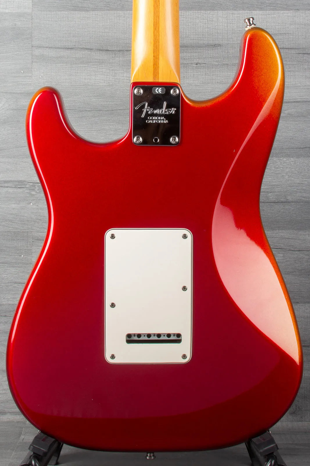 USED - 1995 Fender American Standard Stratocaster, Maple Fingerboard, Candy Apple Red
