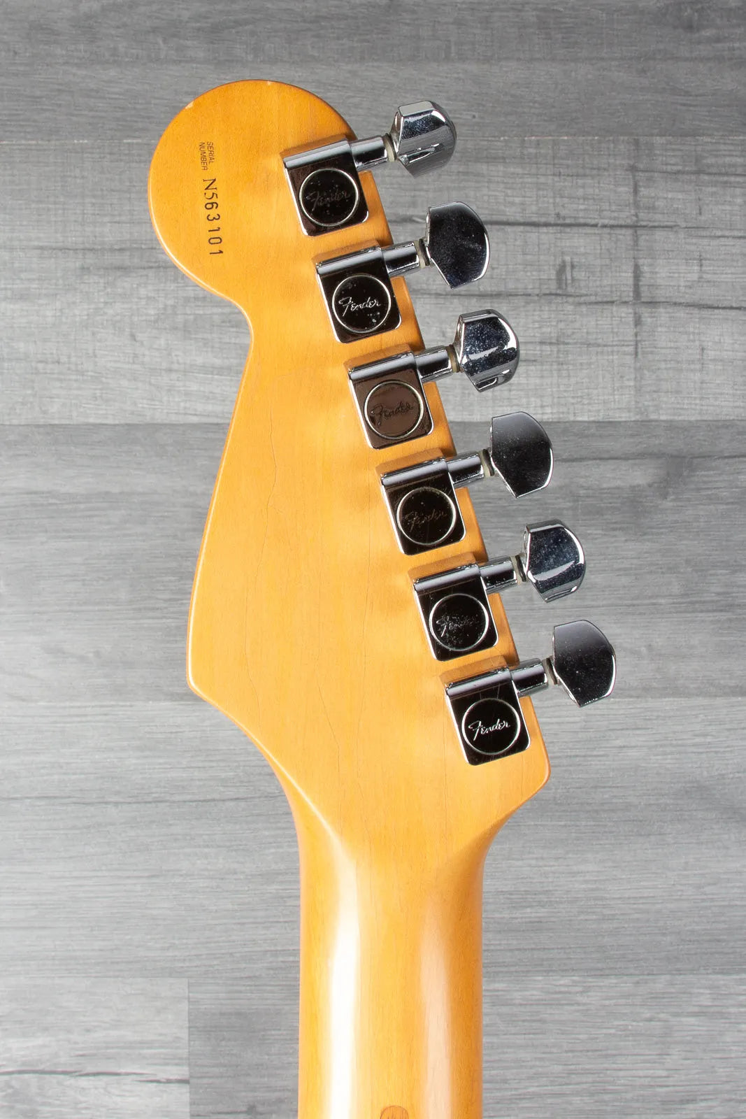 USED - 1995 Fender American Standard Stratocaster, Maple Fingerboard, Candy Apple Red