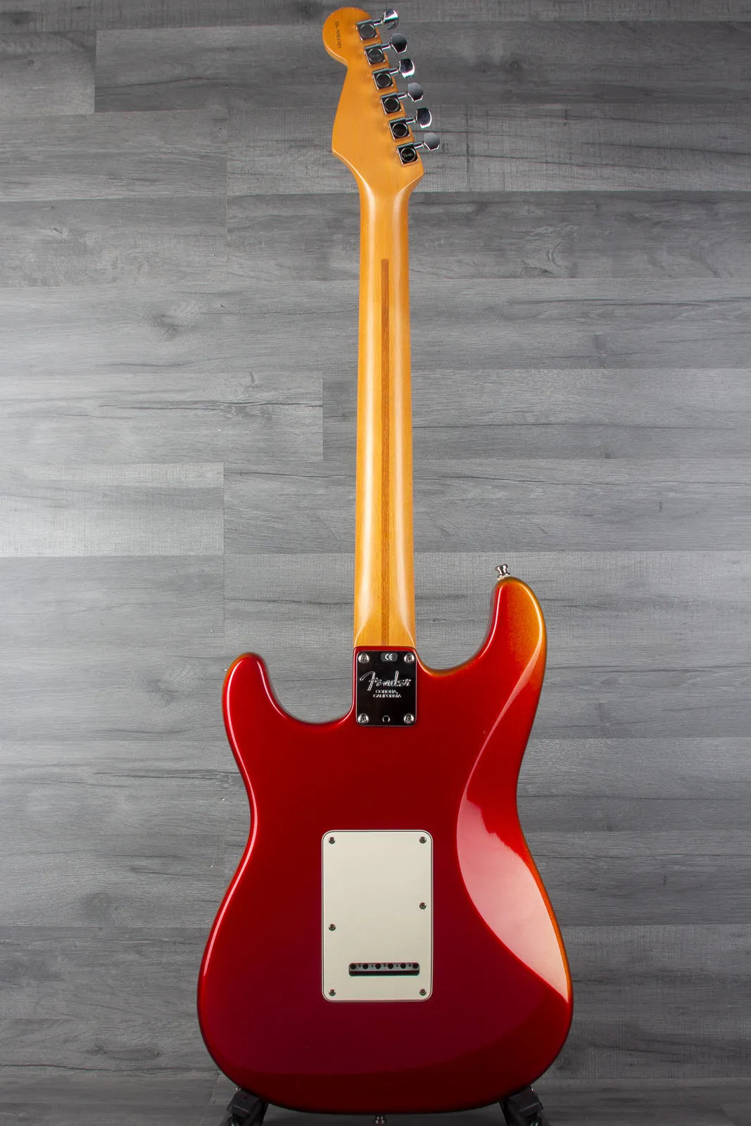 USED - 1995 Fender American Standard Stratocaster, Maple Fingerboard, Candy Apple Red