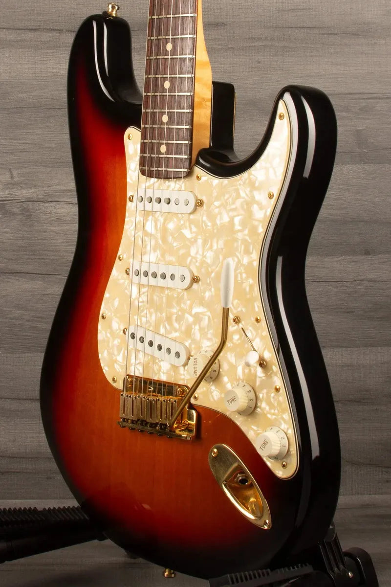 USED - Fender '98 Custom Shop American classic stratocaster- sunburst, John Page s#CN608635