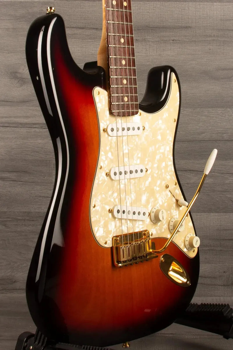 USED - Fender '98 Custom Shop American classic stratocaster- sunburst, John Page s#CN608635