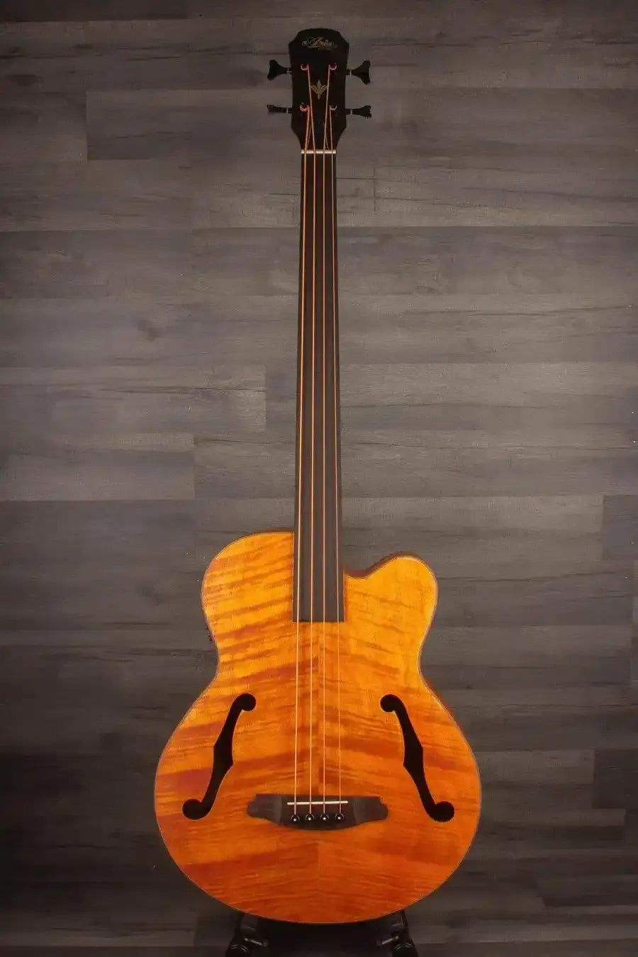 Aria FEB F2/FL Fretless Acoustic Bass Natural