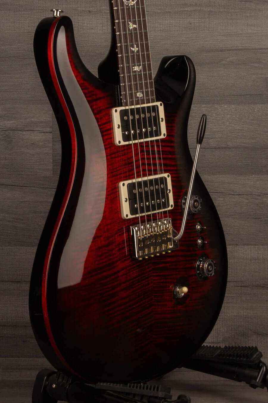 PRS Custom 24/08 Fire red smokeburst s#0363572