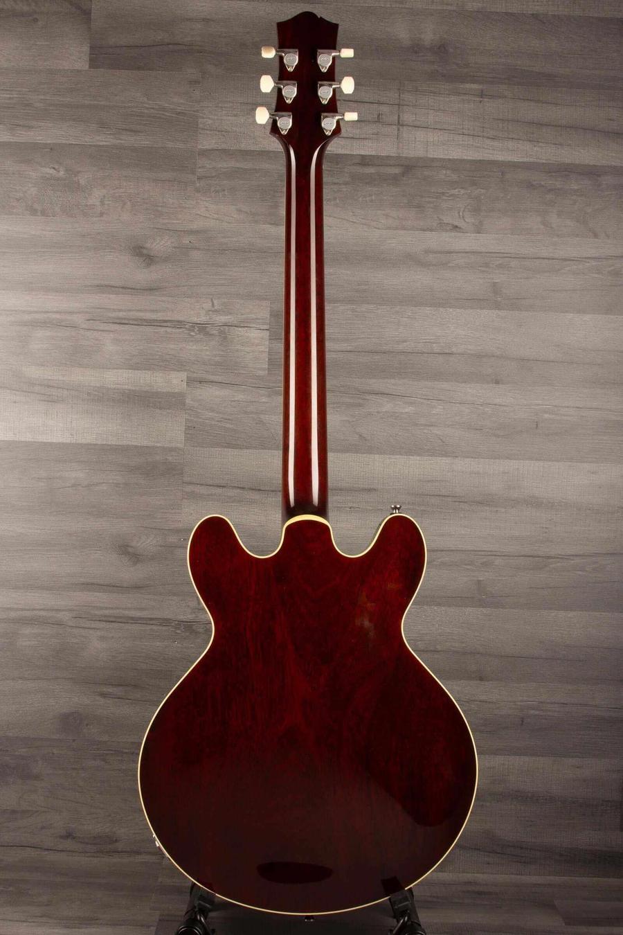 USED Collings I-35 Deluxe Quilt Top Tobacco Sunburst #12696