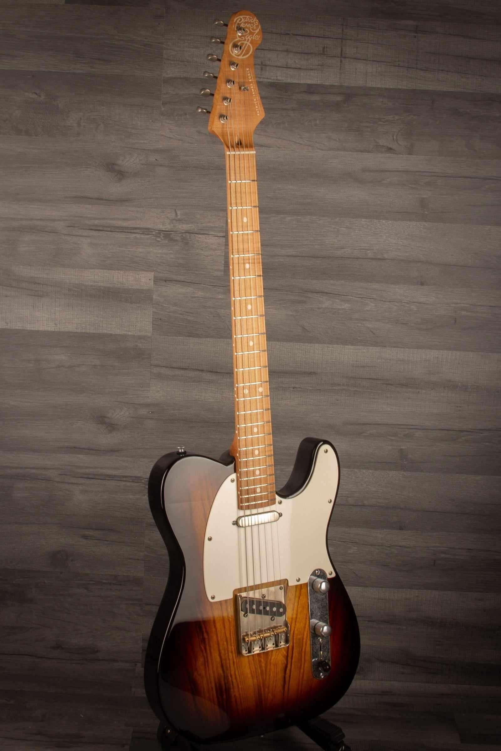 Patrick James Eggle Oz-T Electric Guitar - Vintage 2 tone burst