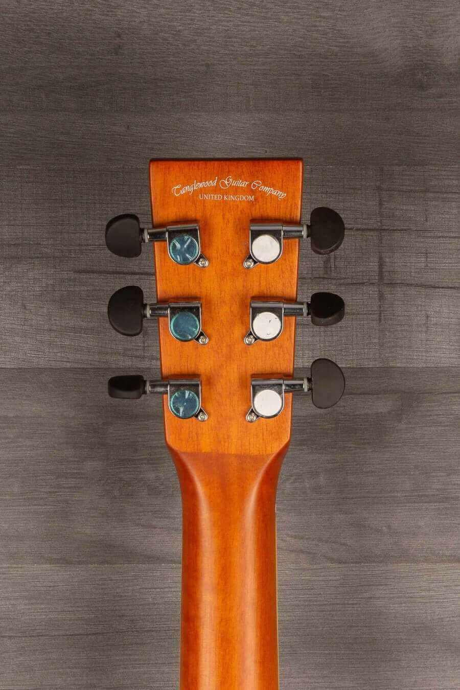 B Stock - Tanglewood DBT SFCE AEB - Exotic Ebony Electro Acoustic Guitar