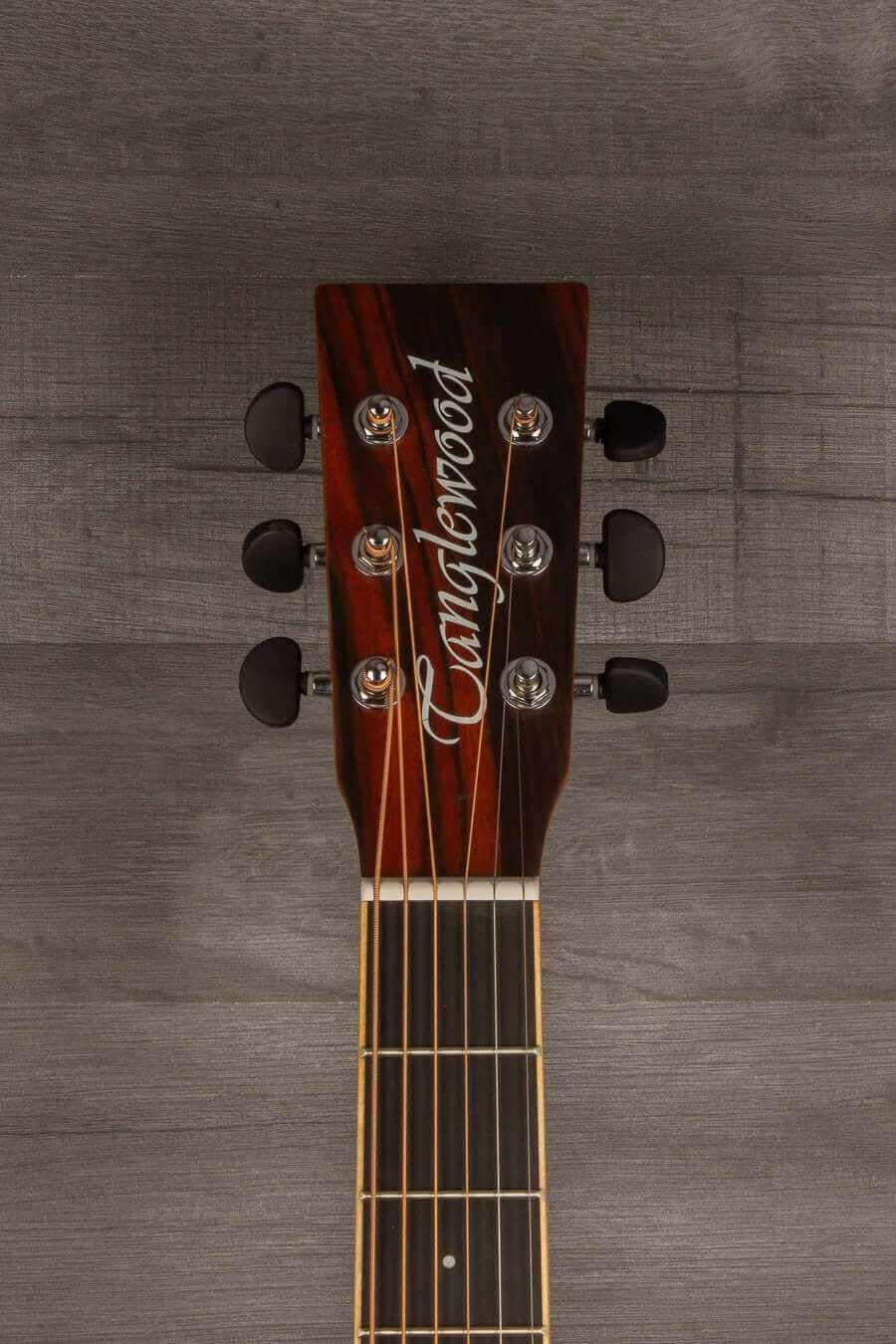 B Stock - Tanglewood DBT SFCE AEB - Exotic Ebony Electro Acoustic Guitar