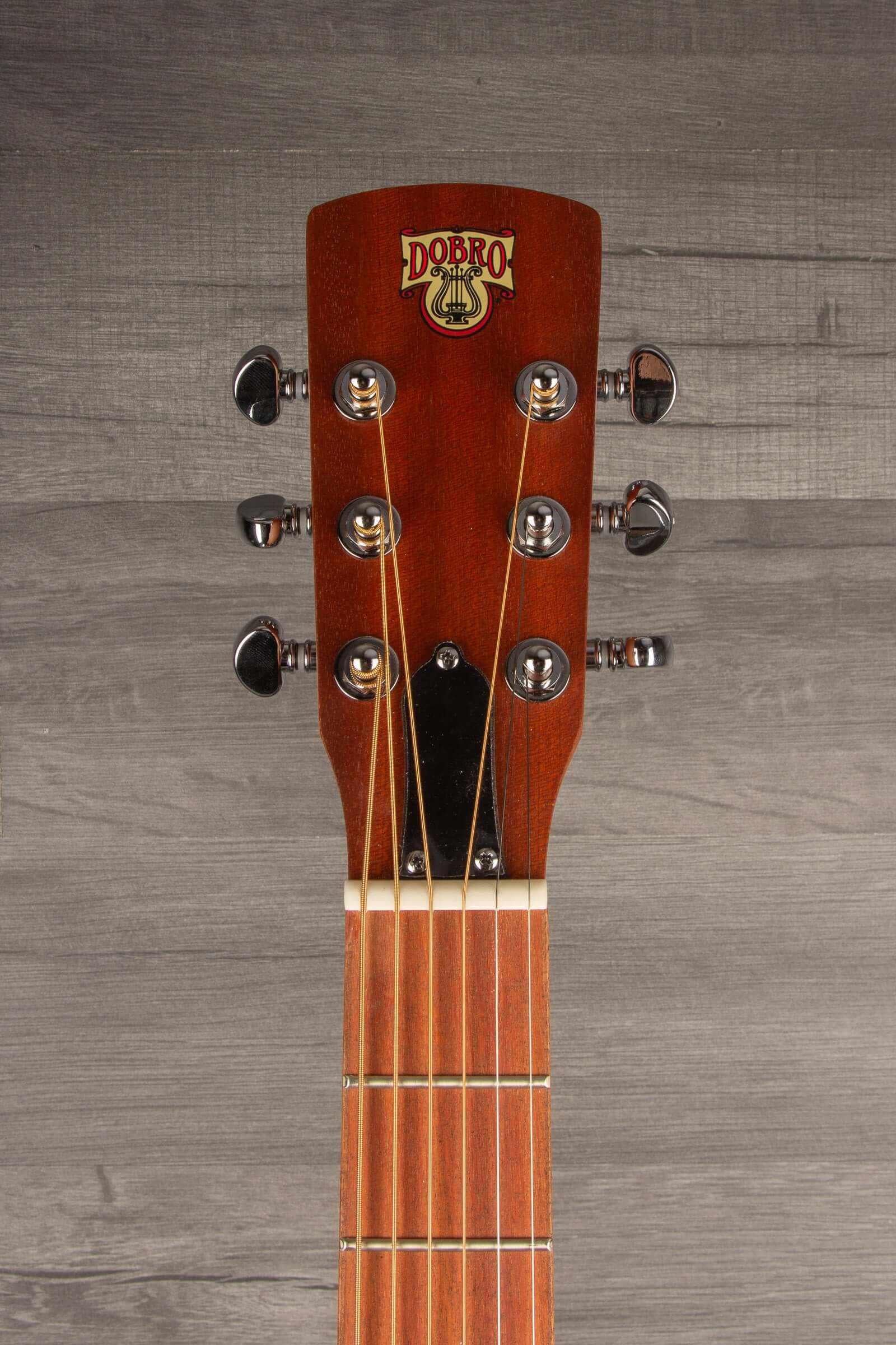 Epiphone Dobro Hound Dog M-14 Metal Body Resonator, Round Neck