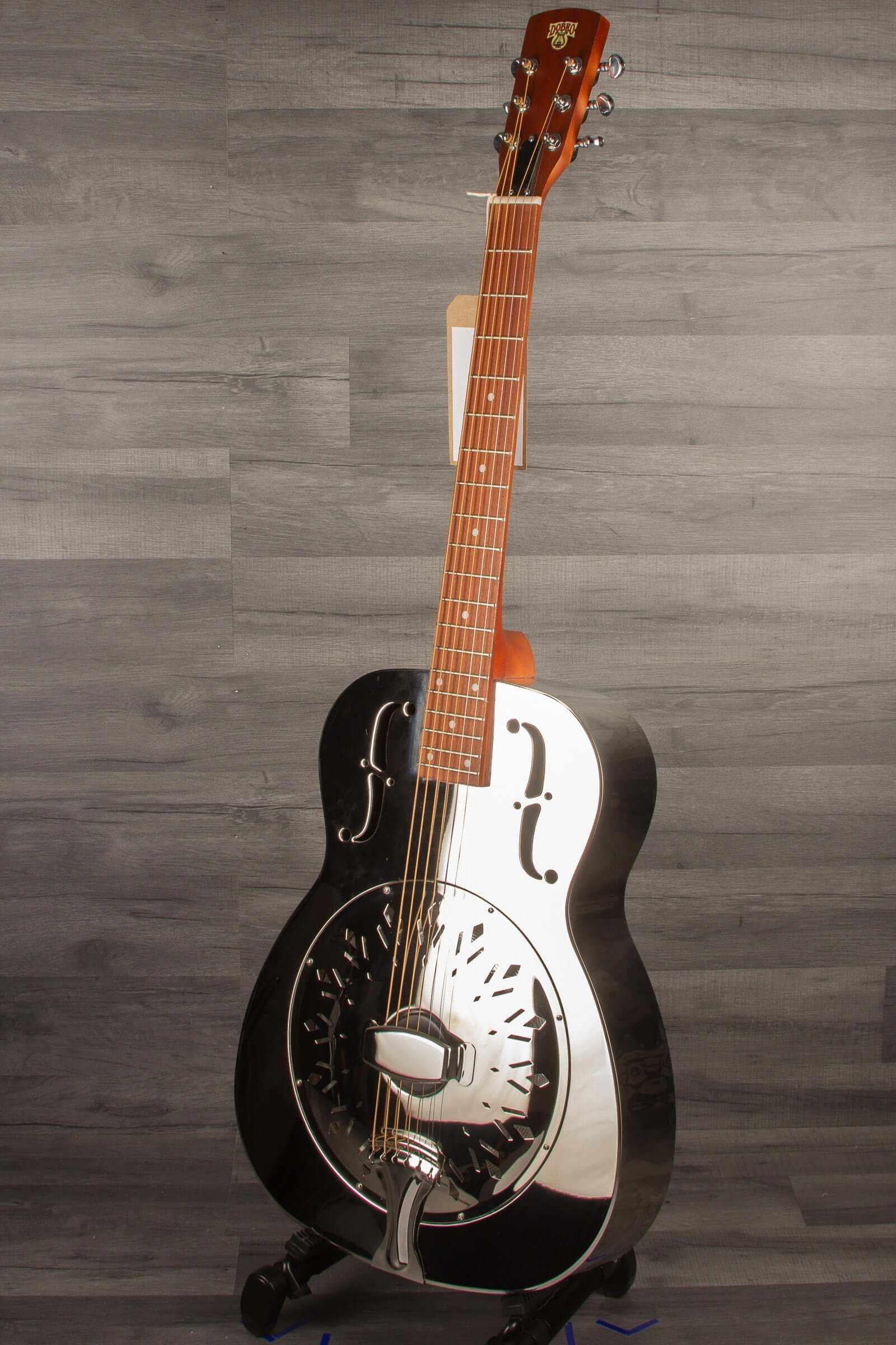Epiphone Dobro Hound Dog M-14 Metal Body Resonator, Round Neck