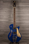 Duesenberg Starplayer Tv In Blue Sparkle With Hard Case | MusicStreet