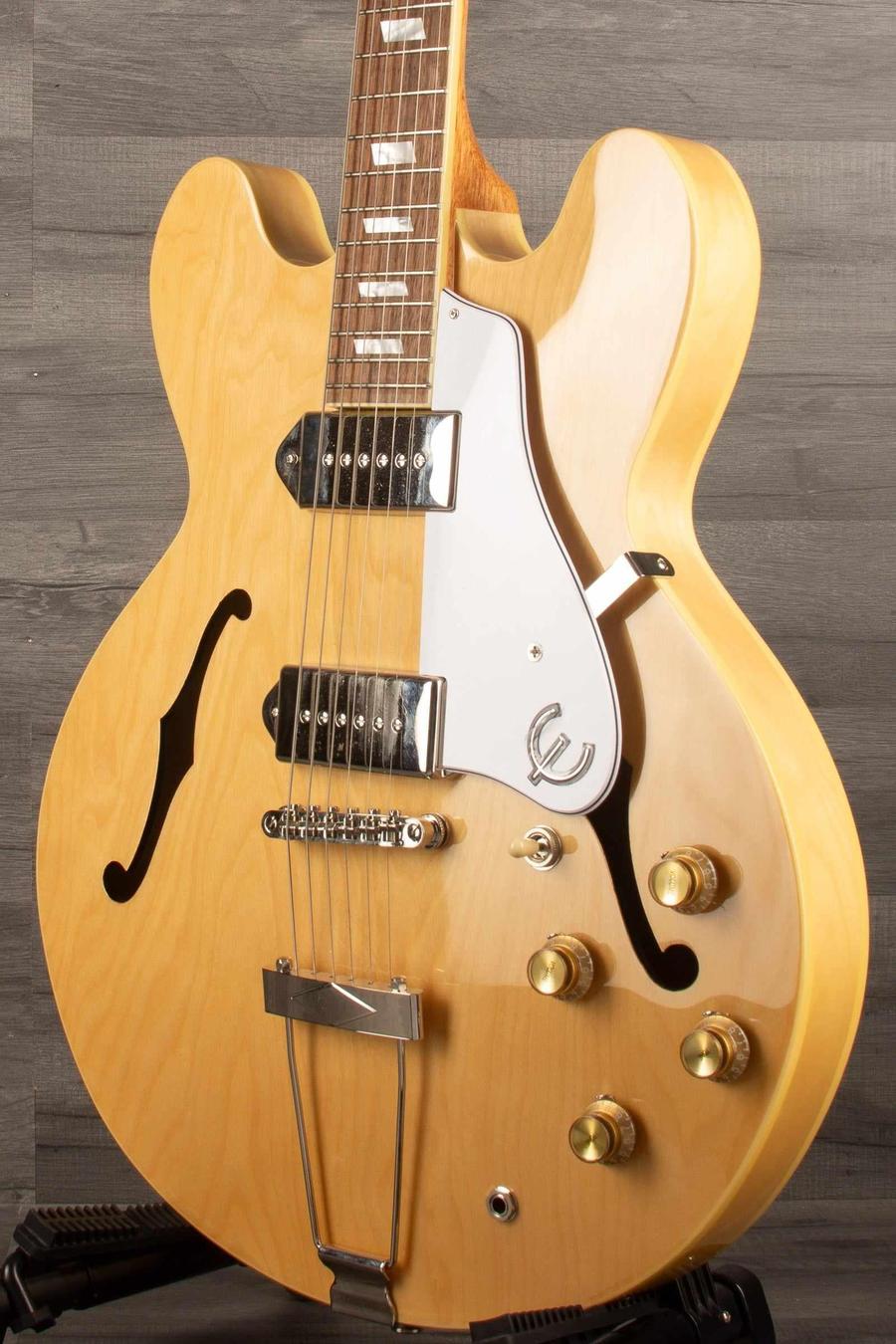 USED - Epiphone Casino Electric Guitar - Natural - MusicStreet
