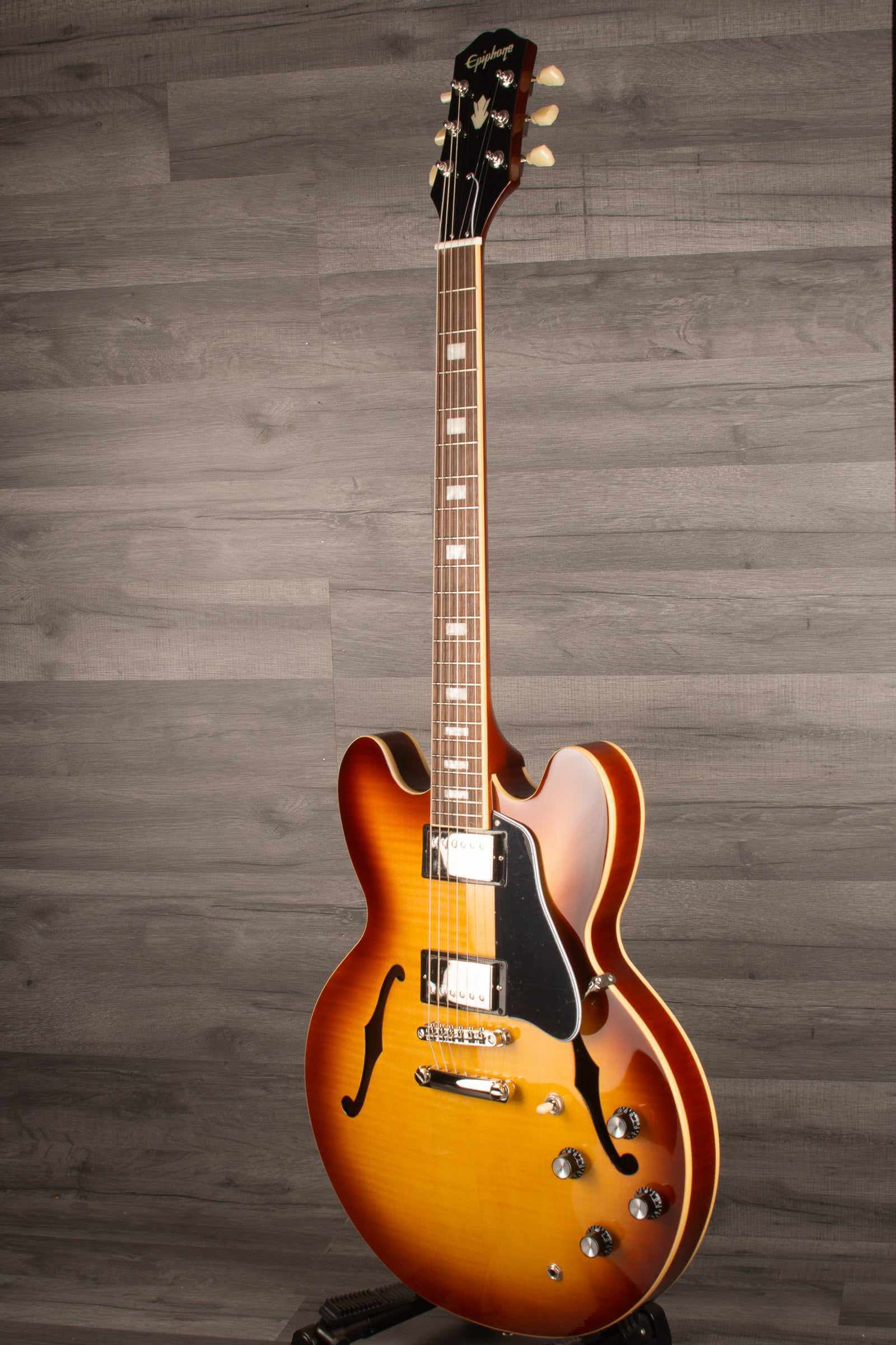 Epiphone ES335 Figured Raspberry teaburst