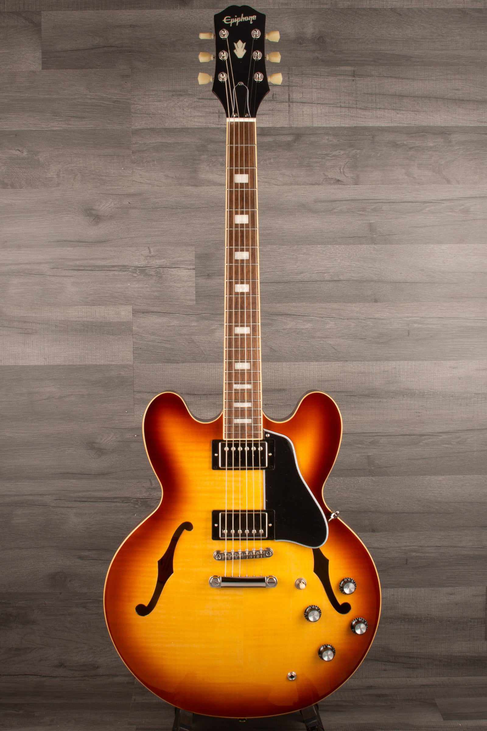 Epiphone ES335 Figured Raspberry teaburst