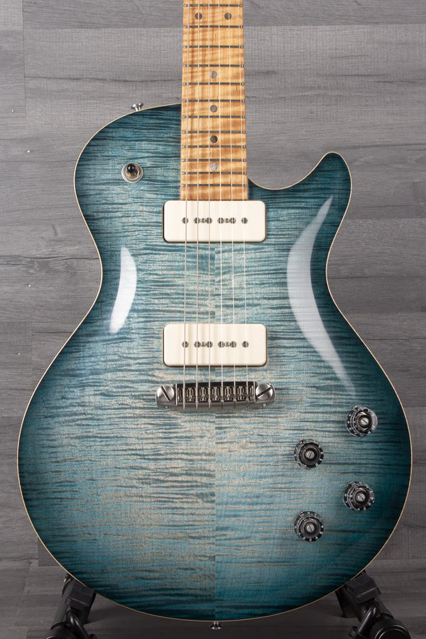 Patrick James Eggle Macon Carved Top SC Electric Guitar (#31116) - Roasted Maple Neck, P90 Pickups