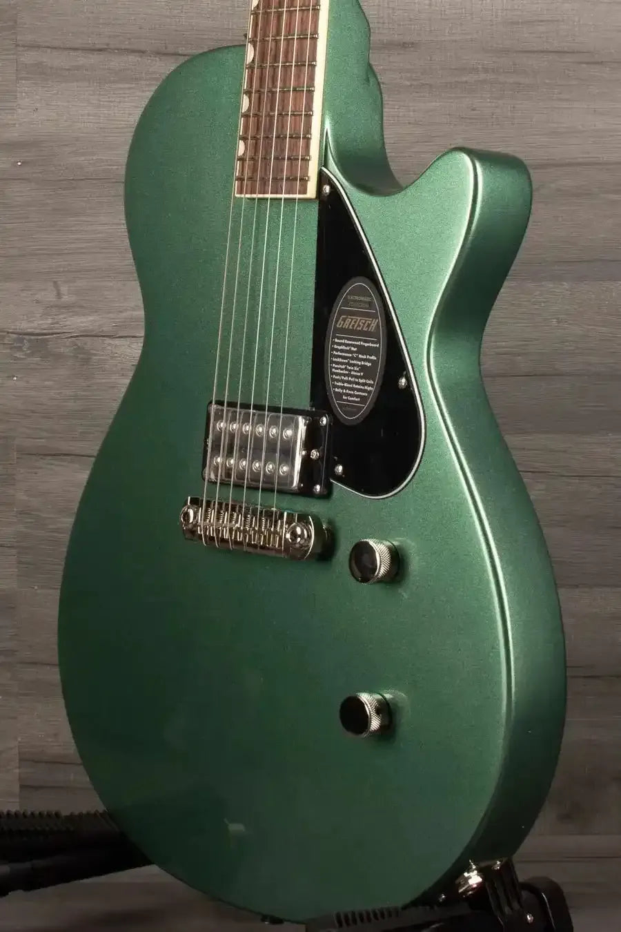 Gretsch Electromatic® Jet™, Club 1 pickup steel Olive green - MusicStreet