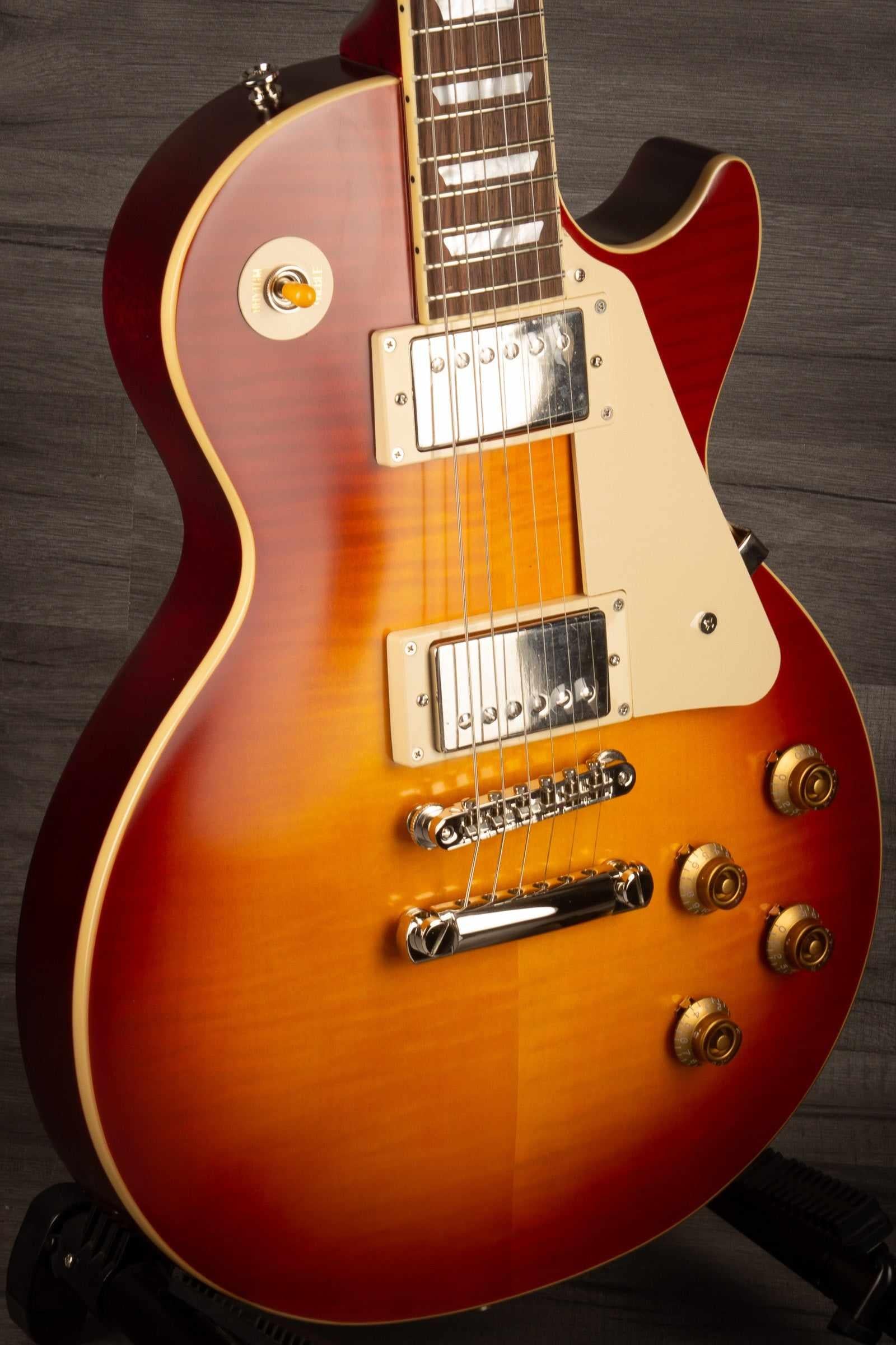 Epiphone 1959 Les Paul Standard Reissue, Deep Cherry Sunburst - inc hard case