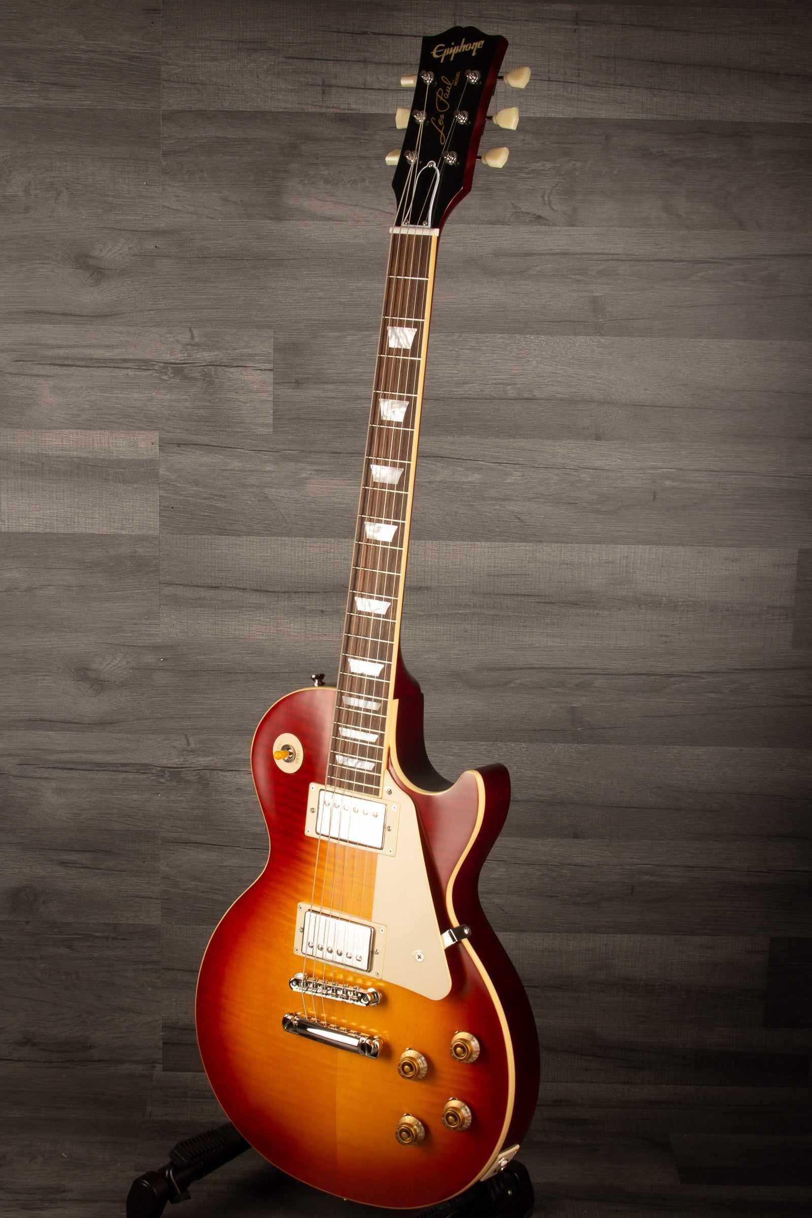 Epiphone 1959 Les Paul Standard Reissue, Deep Cherry Sunburst - inc hard case