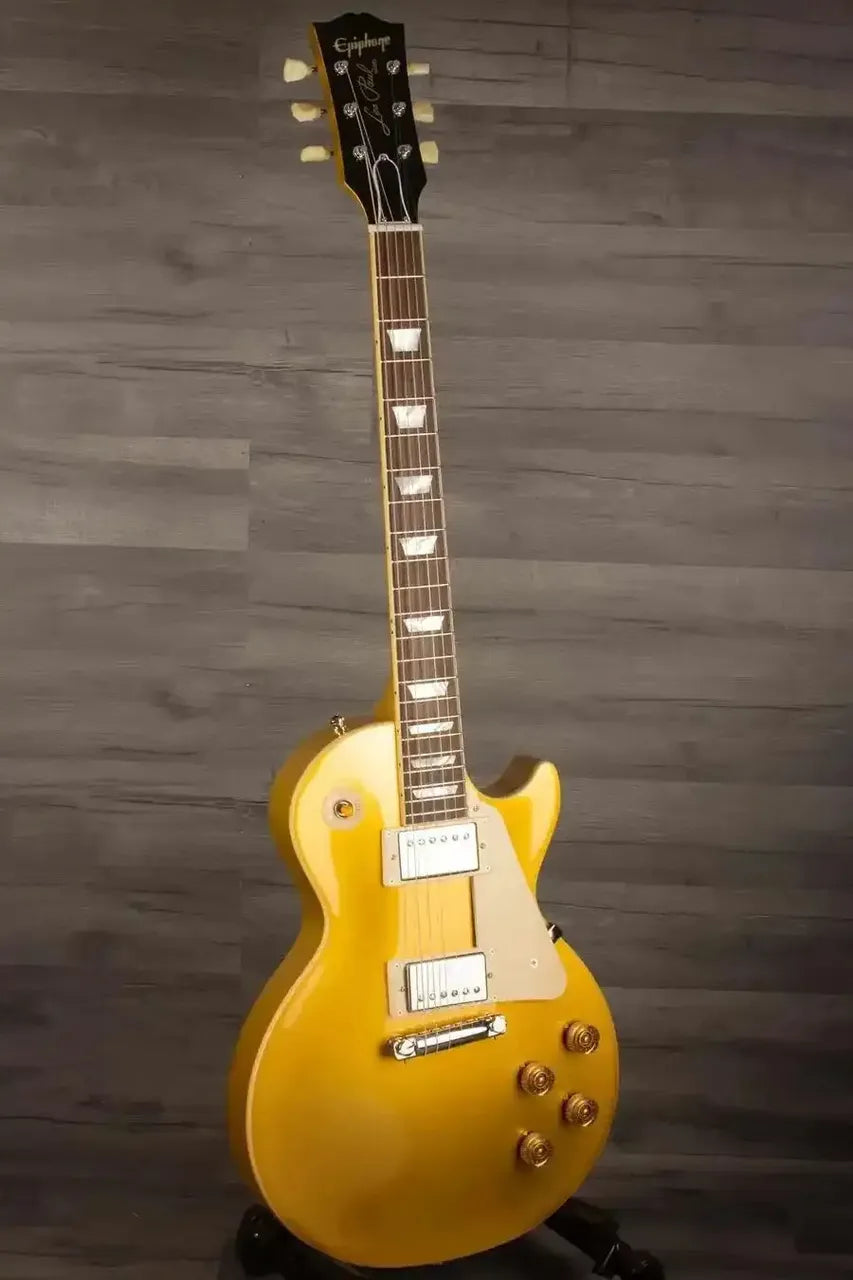 Epiphone Tak Matsumoto 1955 Les Paul Standard, Antique Gold, Exclusive - MusicStreet