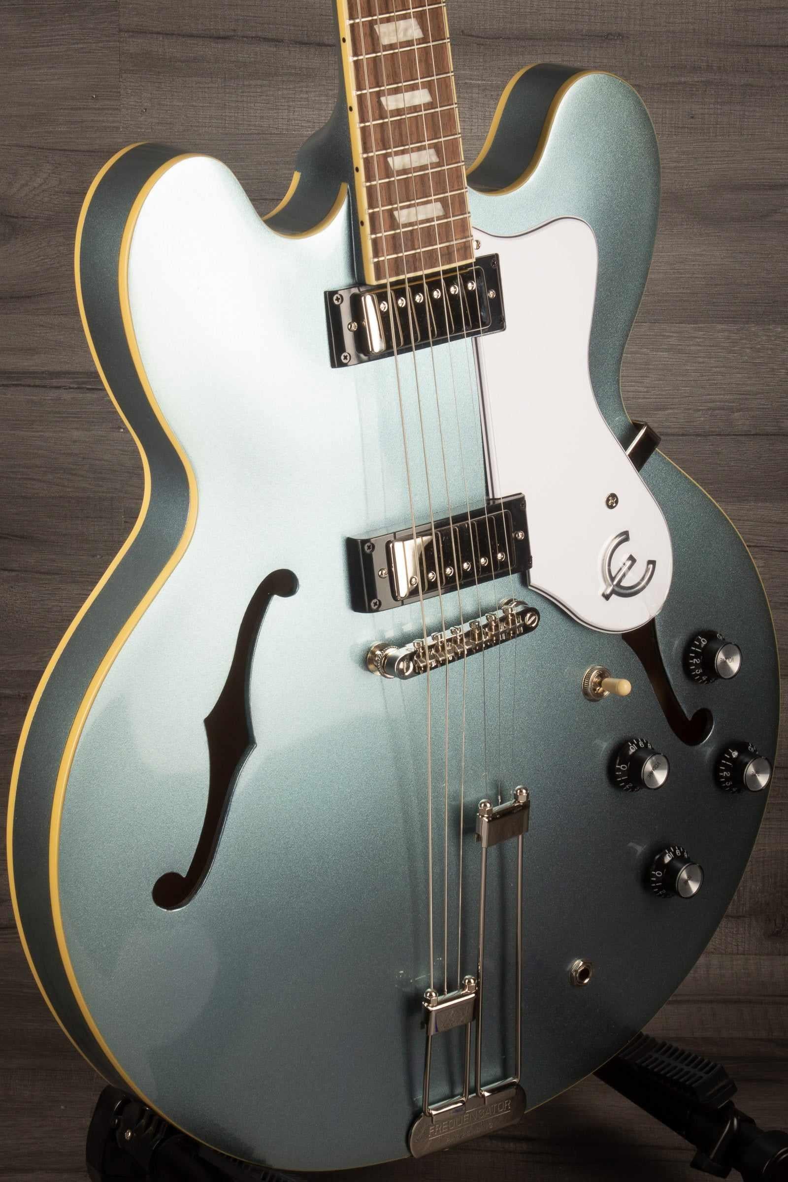 Epiphone Riviera Frequensator Electric Guitar - Pelham Blue
