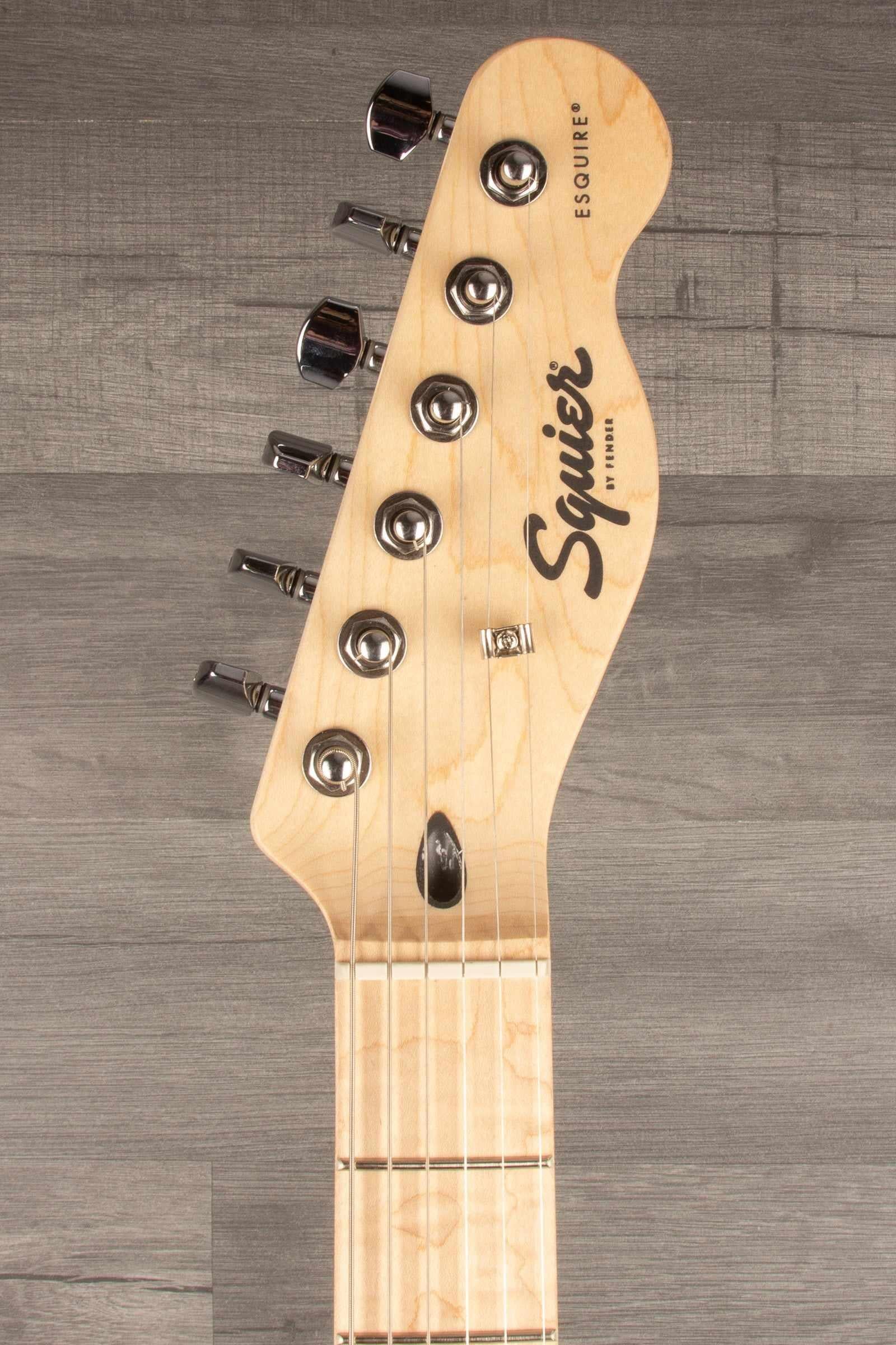 Squier Sonic® Esquire® H, Maple Fingerboard, Black Pickguard, Arctic White