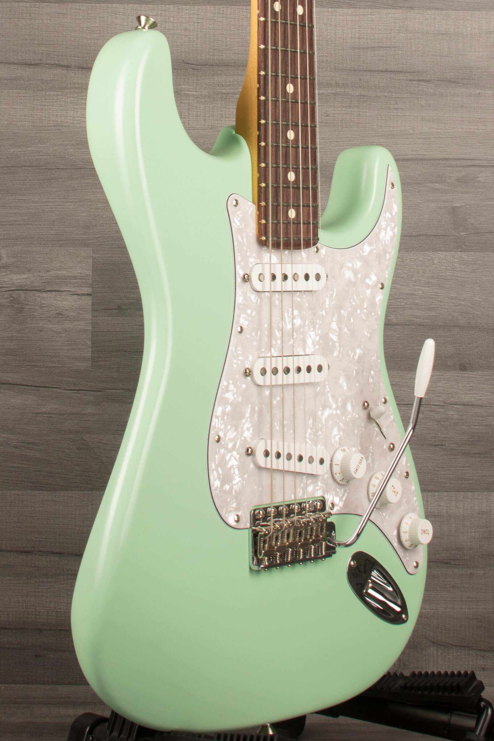 Fender Signature Cory Wong Stratocaster Electric Guitar Ltd Edition - Surf Green