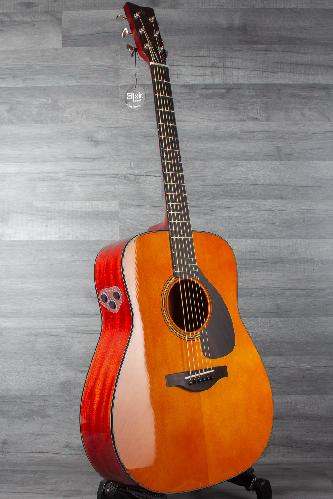 Yamaha FGX5G Gloss Red Label Electro-Acoustic Guitar