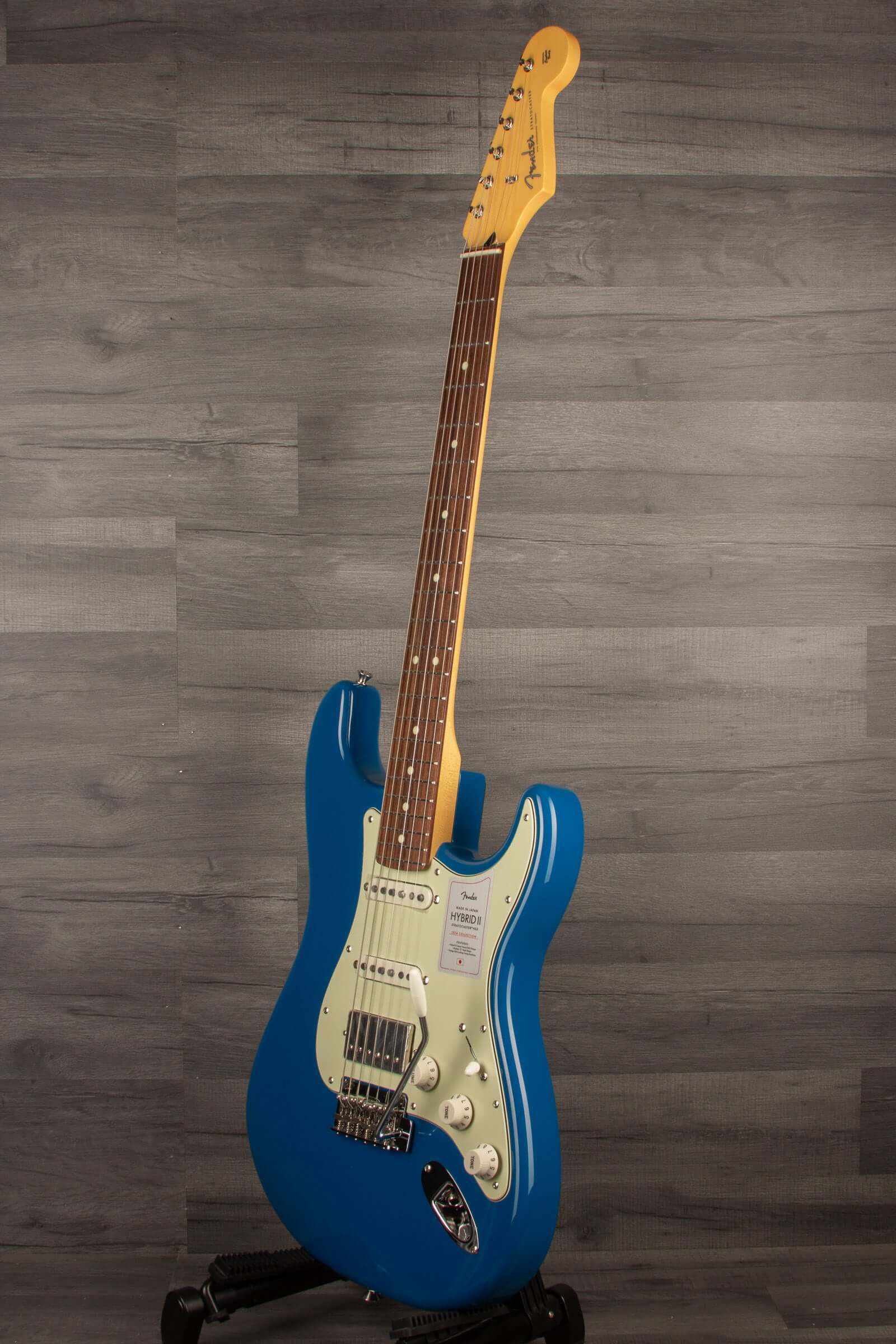 Fender Japanese Ltd 2024 HYBRID II STRAT HSS Electric Guitar RW - Forest Blue
