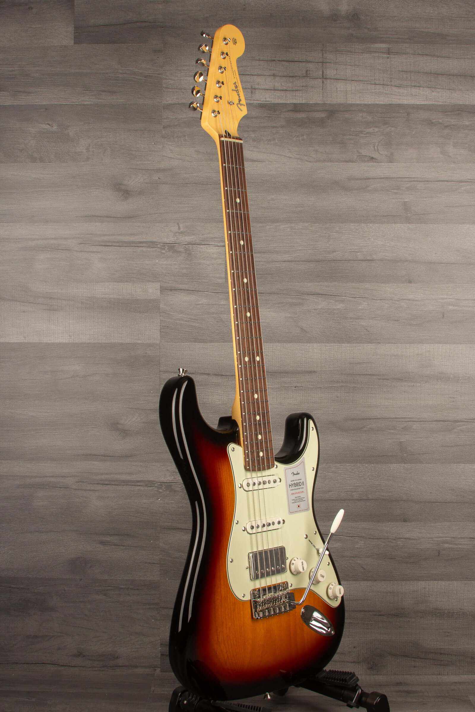 Fender Japanese Ltd 2024 HYBRID II STRAT HSS Electric Guitar RW - Sunburst