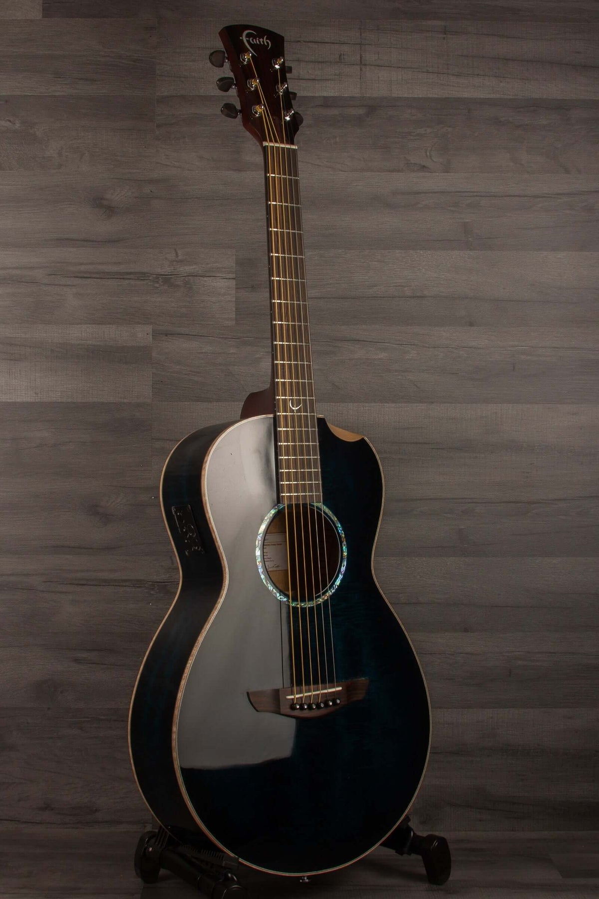 Faith BLUE MOON Series Mercury E Scoop Inc Case - MusicStreet