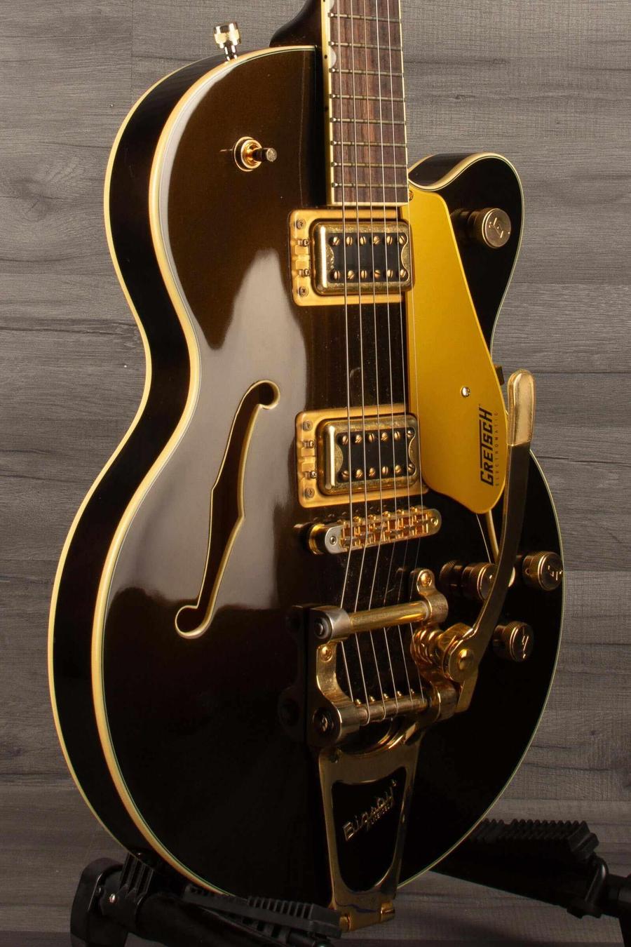 USED - Gretsch G5655TG Electromatic Center Block Jr. guitar in good condition with light wear and iconic Gretsch sound.
