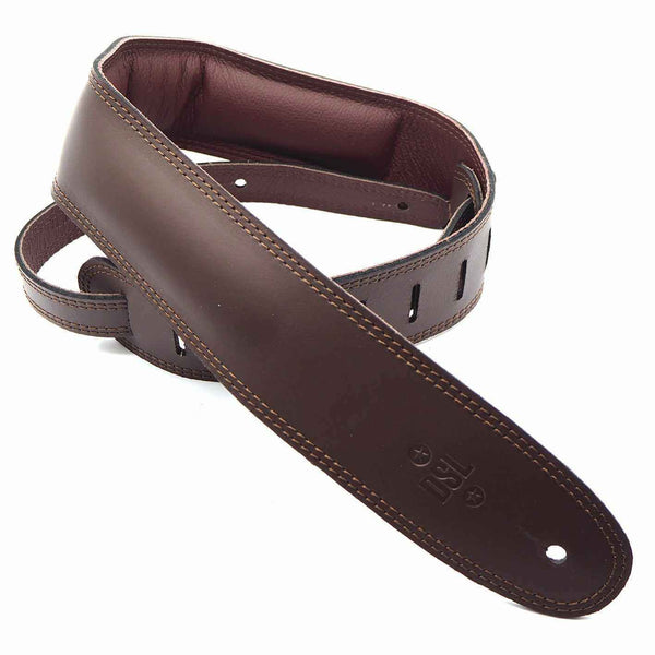 Dsl Geg25-17-2 2.5″ Padded Garment Saddle Brown/Brown - MusicStreet